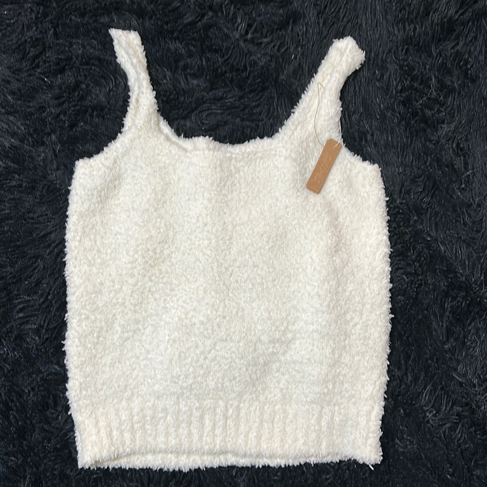 SKIMS fuzzy tank NWT